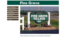 Tablet Screenshot of pinegrovemhc.com